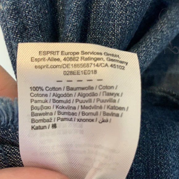 Espirit Denim Dress - Picture 8 of 8